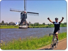 London to Amsterdam cycle ride in support of Bike 4 Cancer