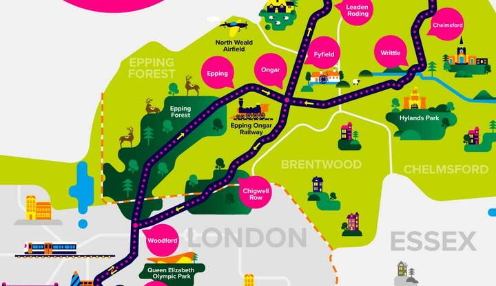 RideLondon-Essex-100-Route-Map